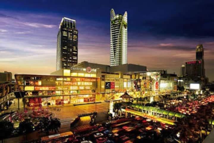 Cozy 1Br Walk To Bts And Airport Rail Link Close To Malls T Bangkok Eksteriør bilde