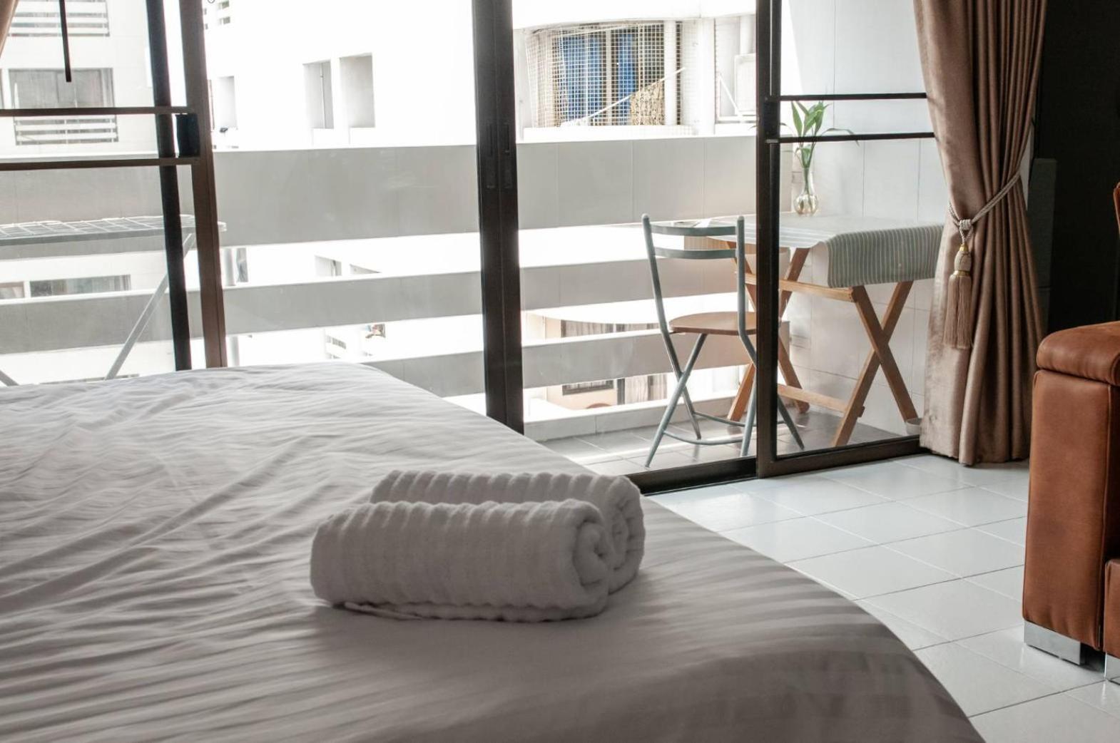 Cozy 1Br Walk To Bts And Airport Rail Link Close To Malls T Bangkok Eksteriør bilde