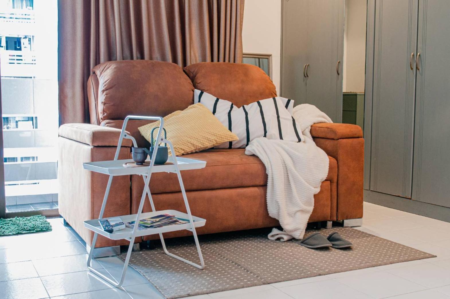 Cozy 1Br Walk To Bts And Airport Rail Link Close To Malls T Bangkok Eksteriør bilde