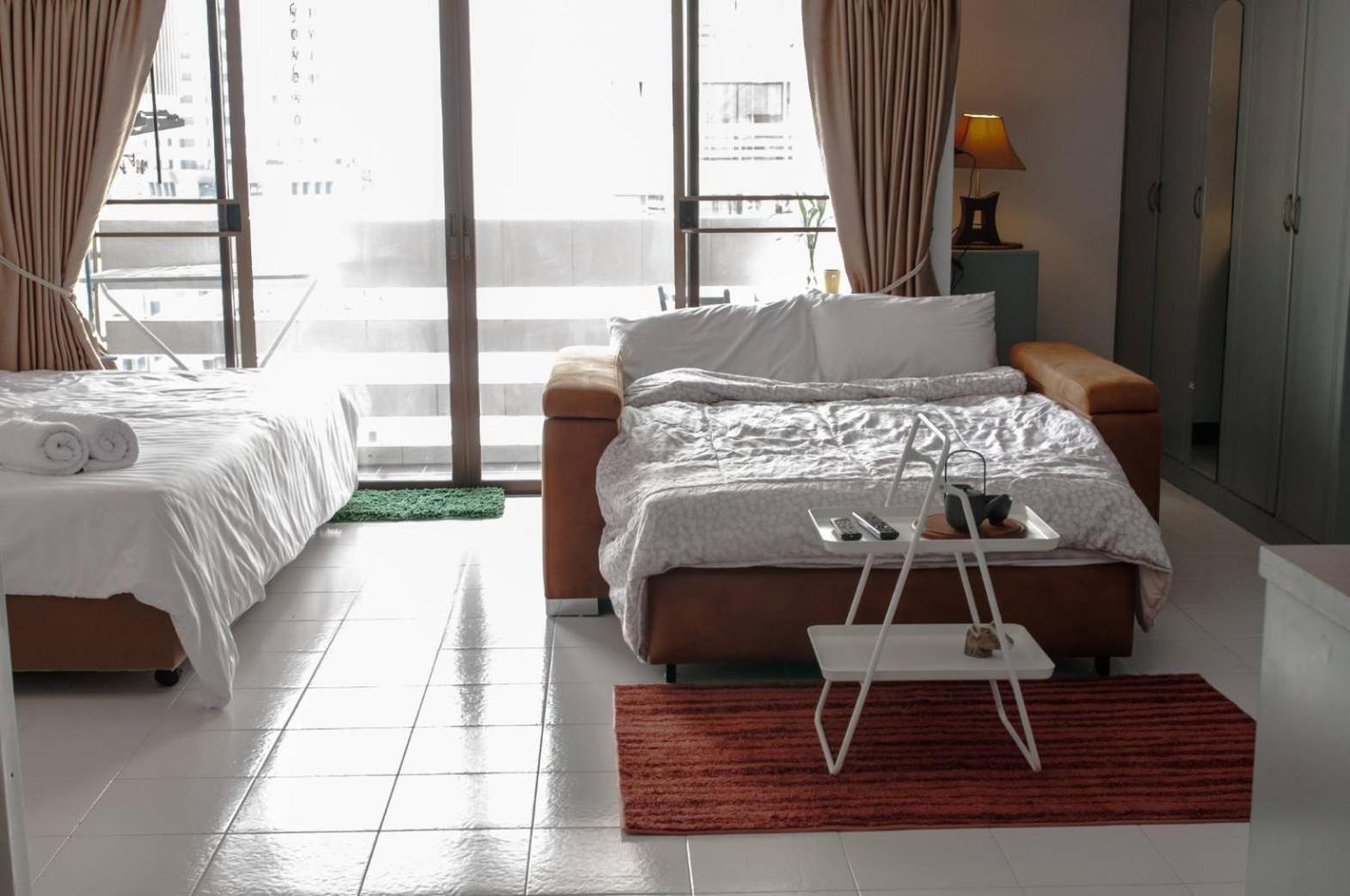 Cozy 1Br Walk To Bts And Airport Rail Link Close To Malls T Bangkok Eksteriør bilde